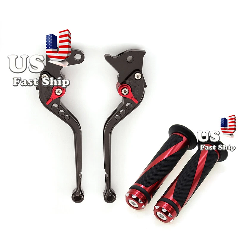 For Suzuki RF 600 R 1993-1996 CNC Short Brake Clutch Lever Hand Grips 1995 1994 - Image 1 of 4