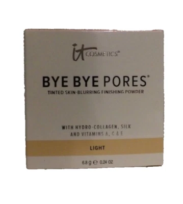 it Cosmetics BYE BYE PORES Finishing Powder LIGHT 0.24 oz., New in Box FREE SHIP - Image 1 of 2