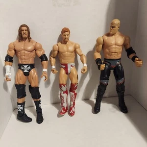 Triple H, Kane, Daniel Bryan WWE Figures - Picture 1 of 14