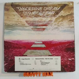 Tangerine Dream - Stratosfear - (VG/VG) - US PROMO Vinyl LP - Virgin PZ 34427 - Imagen 1 de 6
