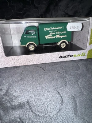 1:43 AutoCult 08003 Tempo Wiking Panel Van 3 E 0798 Edición Limitada 333 Foto 1 de 4