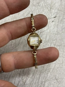 1:20 10K Gold Filled Gruen Precision Damen Armbanduhr Vintage ungeprüft  - Bild 1 von 5