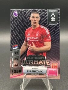 Platinum Ultimate Milenkovic Panini 2024/2025 Plus Adrenalyn XL 24/25 062 /100 - Picture 1 of 8