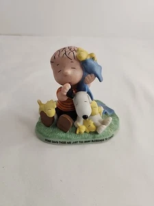 Hallmark Peanuts Gallery Figurine "Some Days There Are Too Many Blessing Count" - Picture 1 of 4