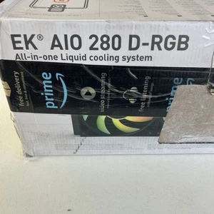 New Open Box EK AIO 280mm D-RGB All-In-One Liquid Processor Cooling System - Bild 1 von 9