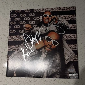 QUAVO SIGNED ONLY BUILT FOR INFINITY LINKS ALBUM AUTOGRAPH TAKEOFF MIGOS PSA COA - Picture 1 of 4