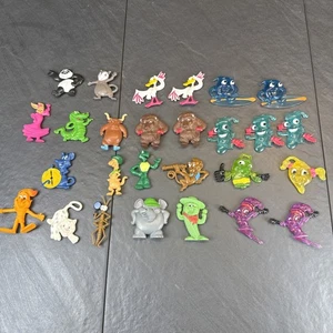 Bible Memory Buddies Verses Lot of 27 2.25" Character PVC Some Repeating Figures - Picture 1 of 17