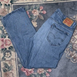 Pantalones de mezclilla Levi’s 569 para hombre talla 36x32 azul sueltos calce recto holgados pierna ancha - Imagen 1 de 11