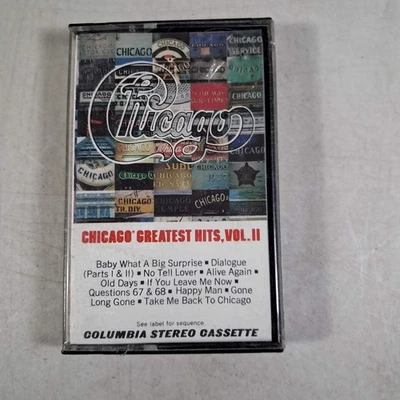 Chicago Greatest Hits Vol 2 1981 Factory Sealed Audio Cassette Tape Classic Rock - Image 1 of 3
