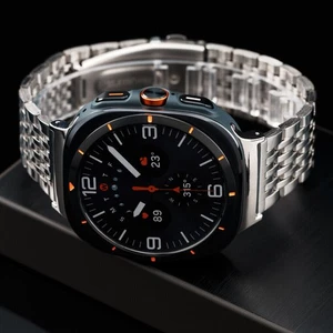 Metal Stainless Steel Strap Watch Chain for Samsung Galaxy Watch Ultra 47mm Band - Picture 1 of 27