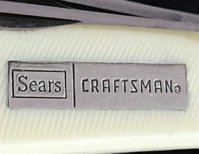 Navaja de bolsillo plegable de 3 hojas vintage Sears Craftsman EE. UU. 95041 Foto 1 de 4