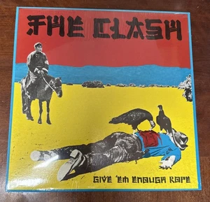 THE CLASH Give 'Em Enough Rope SEALED VINTAGE US LP 1980 Pressing Epic JE 35543 - Picture 1 of 2
