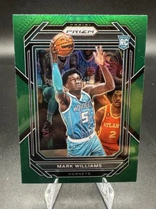 2022-23 Panini Prizm Mark Williams Rookie RC Green Prizm Parallel SP - Picture 1 of 2