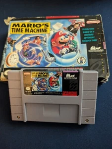 Mario's Time Machine (Super Nintendo Entertainment System, 1993) - Picture 1 of 2