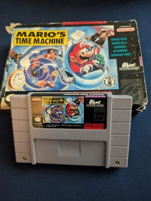 Mario's Time Machine (Super Nintendo Entertainment System, 1993) - Image 1 of 2