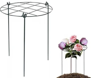 Stahlpflanzenstütze mit Spalier - Stabile Unterstützung für Ihre Gartenpflanzen - Bild 1 von 5