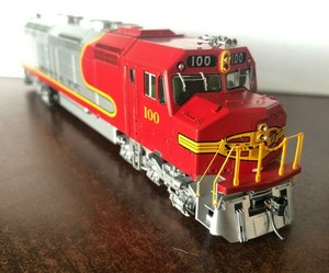 HO Athearn Genesis Santa Fe ATSF FP45 with DCC and Tsunami 2 Sound