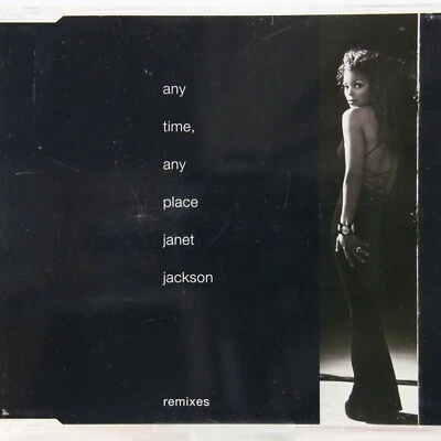 Music Musik MAXI CD Janet Jackson – Any Time, Any Place (Remixes) Sehr Gut - Bild 1 von 2