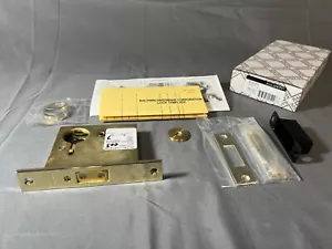 Bloqueo de mortaja monocilíndrico Baldwin 8550003 8550 con respaldo de 2-1/2" - Imagen 1 de 4