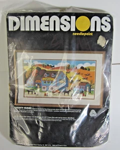 Dimensions Needlepoint Liberty Farms 2307 Vintage 1986 - New - Sealed - Picture 1 of 13
