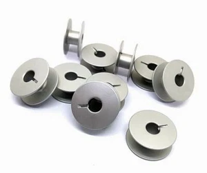 55623A Aluminum Bobbins "Slotted" for Industrial Sewing Machine (Plain Sewers) - Picture 1 of 3