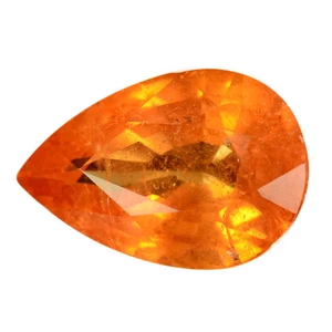 2.55 Ct. Awesome Luster Mandarin Garnet Cut WITH GLC CERTIFY - Picture 1 of 1