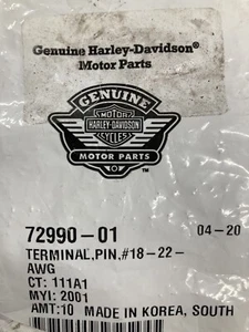 Harley Davidson electrical connector oem # 72990-01 - Picture 1 of 2
