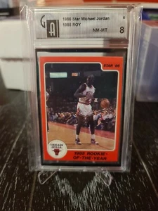 Star Basketball #6 1986 Michael Jordan radiocontrol novato patio casi nuevo-como nuevo 8 - Imagen 1 de 2