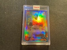 2021 TOPPS PROJECT 70 #92 TONY GWYNN *RAINBOW FOIL #17/70 SP ENCASED CARD*