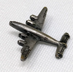 Late 1940s TWA Constellation AIRPLANE Lapel Flight PIN - Picture 1 of 12