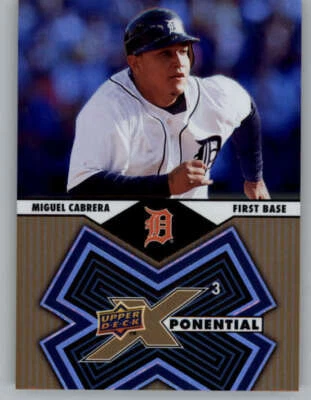 2009 Upper Deck X Xponential 3 #MC Miguel Cabrera (ref 155081) - Image 1 of 2