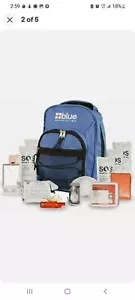 Kit de supervivencia mochila de emergencia de 72 horas Blue Coolers azul setenta y dos - Imagen 1 de 2