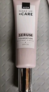 Avon 3-in-1 Make-Up + Care Serum Foundation 30ml SPF 30 120n Porcelain - Picture 1 of 1