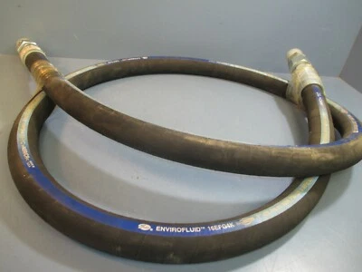 Gates Envirofluid 1" Flame Resistant Hose 8.5 FT 4000 PSI 16EFG4K USMSHA - Image 1 of 3