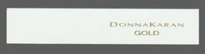 Carte publicitaire - advertising card - Gold de Donna Karan - Picture 1 of 1