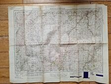  Vintage Military map Hawick & Eskdale Scotland War office edition 1947 OS