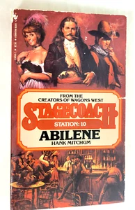 Postkutsche Station #10 Abilene Taschenbuch Mitchum Western 0553238582 - Bild 1 von 7