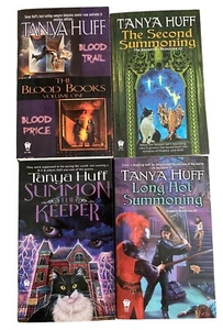 Tanya Huff The Blood Books Volume 1 Blood Price Trail Long Hot Summoning Keeper - Picture 1 of 3