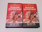 Doktor Schiwago Teil 1 + 2 VHS German PAL MGM / UA Video Omar Sharif David Lean