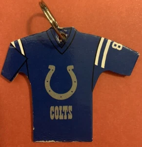 1980 Indianapolis Colts mini gumball JERSEY Key ring Vintage football helmet NFL - Picture 1 of 2