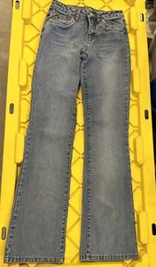 Vintage Limited Too Super Hip Medium Wash Girls Jeans Size 12 Slim - Picture 1 of 5