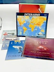6 InterArms Gun Catalogs 1190-1994 Estate Grouping - Picture 1 of 12