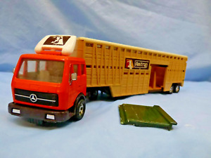 Matchbox Superkings K8 Mercedes Benz Cattle Transporter Truck Lorry Toy 1980
