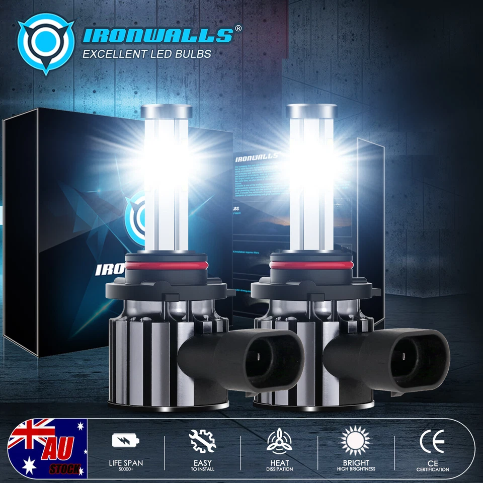 For Toyota Corolla 2007-2010 ZRE152R 6-Side LED Headlight Globes High Beam 6500K - image 1 of 4