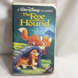 Walt Disney Classic Black Diamond Edition Rare The Fox and the Hound (VHS,1994) - Picture 1 of 7