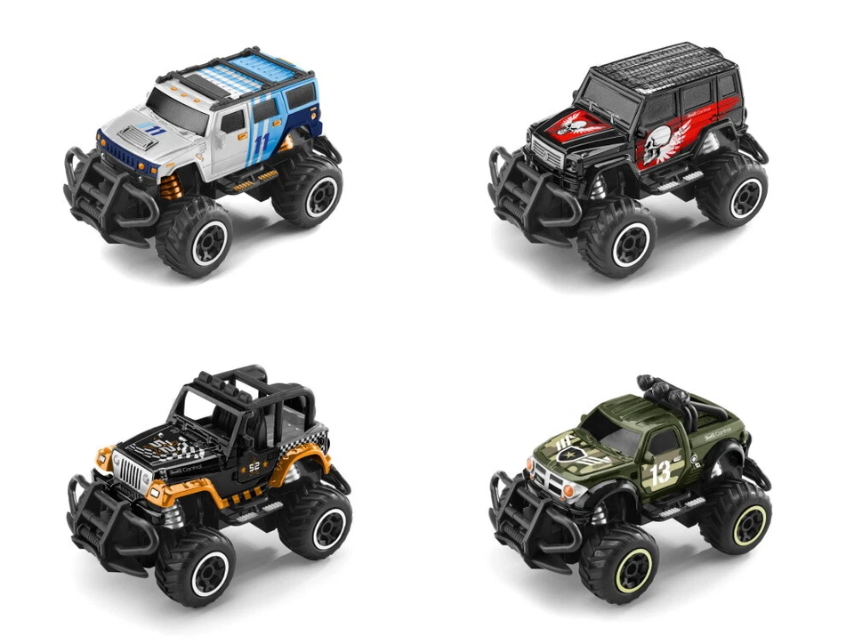 Revell RC Car Urban Rider, Dodge RAM Field Hunter, Jeep Wrangler & Line Backer - Bild 1 von 1