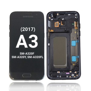 For Samsung Galaxy A3 2017 SM-A320F LCD Screen Display Original 4.7AMOLED +frame