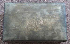 Antike Tiffany & Co. Macher Sterlingsilber Holz gefüttert Schmuck / Schmuckschatulle - Bild 1 von 10