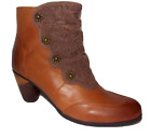 Nib Lartiste Belgard Brown Leather And Suede Ankle Boots Eu 37, 6.5-7 M