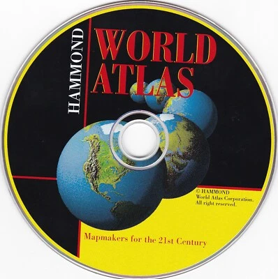 Hammond World Atlas: Mapmakers for the 21st Century (PC) *DISC ONLY* - Image 1 of 2